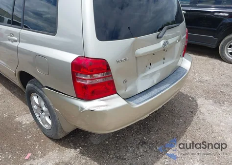 2003 Toyota Highlander Limited V6 from USA, damaged, VIN JTEGF21A430082251